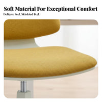 Minimalist Design Upholstered Walnut Side Chair sturdy Wood Frame Upholstered Wooden Chair Luxury and design Seating Furniture Padded Seat for Families, householders, Renters, Dining Room, Kitchen, Home Office, Restaurant
