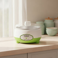 DIY Automatic Yogurt Maker Compact Yogurt Maker with Transparent Lid Countertop Appliance for Beginners, Families, Kitchen, Home