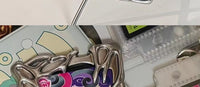 无属性电镀异形卡套高级感ins小卡拍立得酷酷女孩3寸照片相框摆件