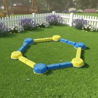 Children's Obstacle Balance Path Indoor and Outdoor Use Kids Stepping Stones Portable Sensory Stepping Stones for Preschool