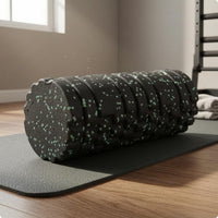 Raised Ridges Foam Massage Roller Nodules Textured Foam Roller Speckled Finish Fitness Accessory High Density
