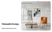 Modern Design Upholstered Barrel Chair High-Rebound Cushion Lounge Seat Thick Padding Indoor Seating Ergonomic Support for Interior Designers, Business Owners, Hotel Lobby, Reception Area, Office, Living Room