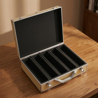 Numismatic Item Storage Case Portable Numismatic Item Organizer Box Lockable for Travel
