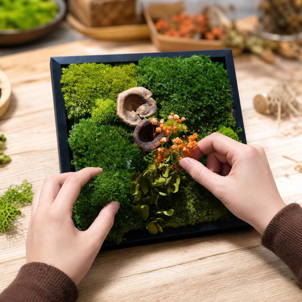 moss art frame kit