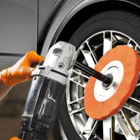 Angle Flange Nut Wrench Kit Easy to Install Wheel Guard Set Metal Power Tool Accessory