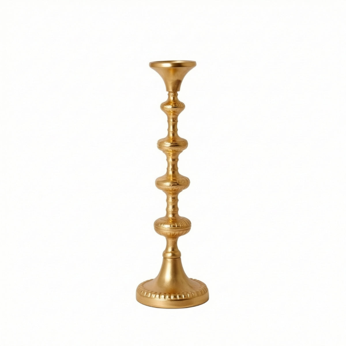 Candlestick with Pedestal Base Stylish Column Candle Holder Tall Decorative Candle Holder for Console