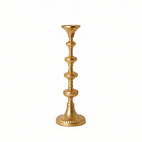 Candlestick with Pedestal Base Stylish Column Candle Holder Tall Decorative Candle Holder for Console