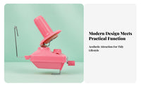 Effortless Winding Yarn Ball Winder Easy to Use Manual Yarn Winder Time-Saving Knitting Supply Portable for Home
