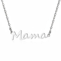 Mama Necklace Elegant Design Mother Necklace Versatile Design for Moms, Moms