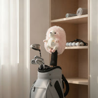 Velvety Hedgehog Headcover Fuzzy Animal Headcover Soft Safeguarding for Golfers, Adults
