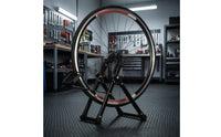 Two-Wheeler Wheel Truing Stand Adjustable Bike Wheel Truing Stand Calibrated for Garages