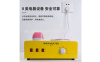 Multi-Chamber Depilatory Heater Electric Depilatory Warmer Adjustable Temperature Appliance Fast Heating for Estheticians, Beauticians, Salons, Spas, Home Waxing