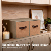 Desktop Storage Drawers Sturdy and Long-Lasting Mini Storage Cabinet Small Drawer Cabinet Large Capacity Small Drawer Chest