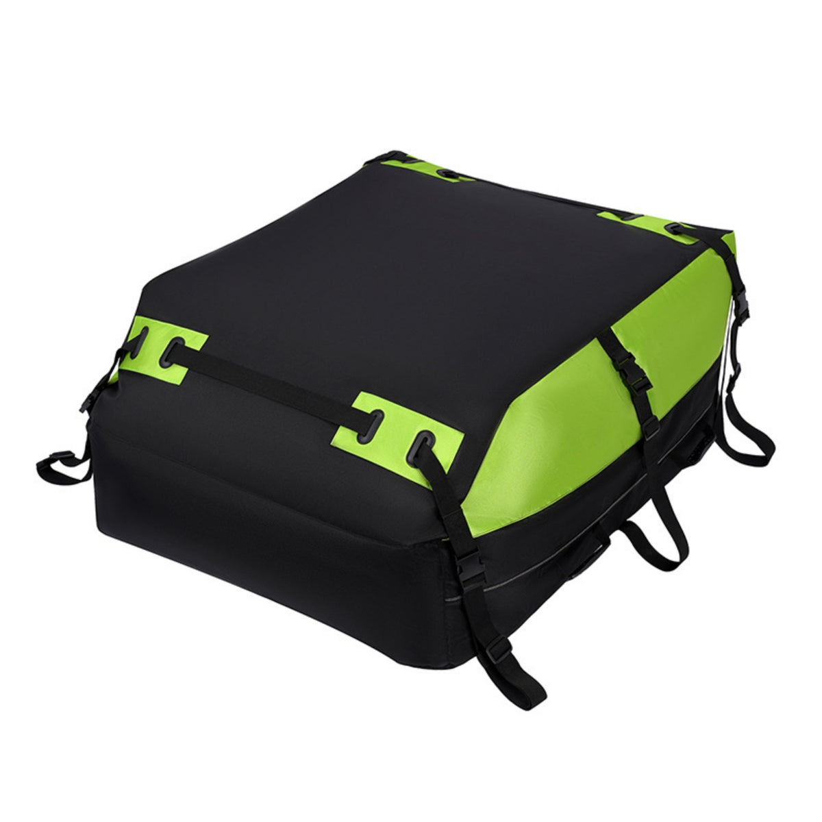 Car Rooftop Cargo Carrier with Straps Reflective Car Roof Rooftop Storage Bag Secure for Camping