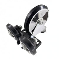 Elevator Rail Guide Shoe Assembly Double-Bearing Elevator Roller Guide Shoe Metal Bracket