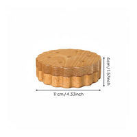 Wooden Infant Tooth Keeper Growth Record First Tooth and Curl Box Closure Milk Dentals Storage Case for Kids