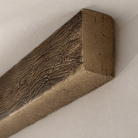 PU Faux Wood Beam for Ceiling and Pillar Decoration - Hollow Lightweight Design