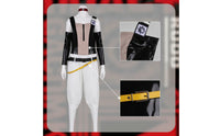 Sleeveless Cosplay Costume with Belt Cropped Cosplay Outfit Fitted Costume with Belt Layered for Cosplayers, Anime Fans, Photoshoots, Stage Performances