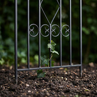 Garden Metal Trellis for Climbing Plants, Roses, and Vines - Outdoor Plant Support Frame