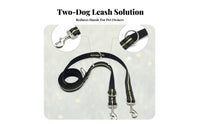 Striped Stitching Woven Dog Leash Outdoor Pet Gear for Outdoors