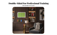 Aluminum Alloy Frame Football Board Hangable Portable Soccer Strategy Board Lightweight for Team Managers, Training, Locker Room