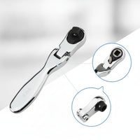 Swivel Head Ratchet Pocket-Sized Mini Ratchet Wrench Resistant