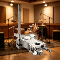 Drum Mounting Clamp with Rod Compact Drum Rack Clamp with Mounting Rod for Audio Production Studio
