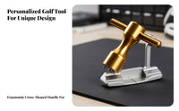 5 Pin Sporting Club Wrench Long-Lasting 5 Prong Sporting Wrench T-Handle Sporting Tool Portable T-Handle Sporting Club Tool
