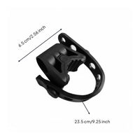 Rear Bike Rack Strap Easy to Install Bike Rack Rubber Strap Adjustable Cycle Holder Band for Travel