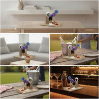 Golf-Themed Bottle Opener Compact Golf Bottle Opener for Golfers, Home Bar, Game Room