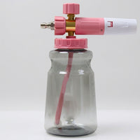 Car Cleaning Foam Sprayer for Efficient Car Wash, Professional Car Washing Foam Lance with 1/4 Quick Connect, 1L Bottle, Durable Aluminum Body