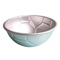 Soccer Cake Pan Anodized Finish Hemispherical Cake Pan Open Top