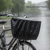 Waterproof Bicycle Basket Rain Cover for Cycling