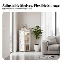 Space-Saving Single-Door Metal Locker Pastel Colors Storage Cabinet Long-Lasting Bedside Table Rust-Proof for Children, Young Adults, Homeowners, Bedroom, Living Room, Narrow Areas, Playroom