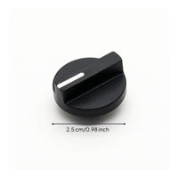 Potentiometer Knob with 6 Mm Shaft Hole Plastic Cap Black for DIYers, Hobbyists