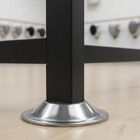 Fencing Rack Stand Rectangular Frame Fencing Gear Rack Blade Holder Stand Flat Top Shelf Sports Storage Hanging Rods