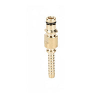 Long-Lasting Car Washer Hose Pipe Fitting Quick Fixing Pressure Washer Hose Insert Fitting Wide Range of Uses Car Wash Machine Pipe Joint Exquisite Workmanship for DIY Enthusiasts, Garage, Garden