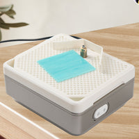 Single-Layer Micro Diamond Wet Polishing Machine for Glass, Ceramic, Jade, and Stone (US Plug)