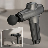 Cordless Massage with LCD Display Rechargeable Handheld Massager Portable for Athletes