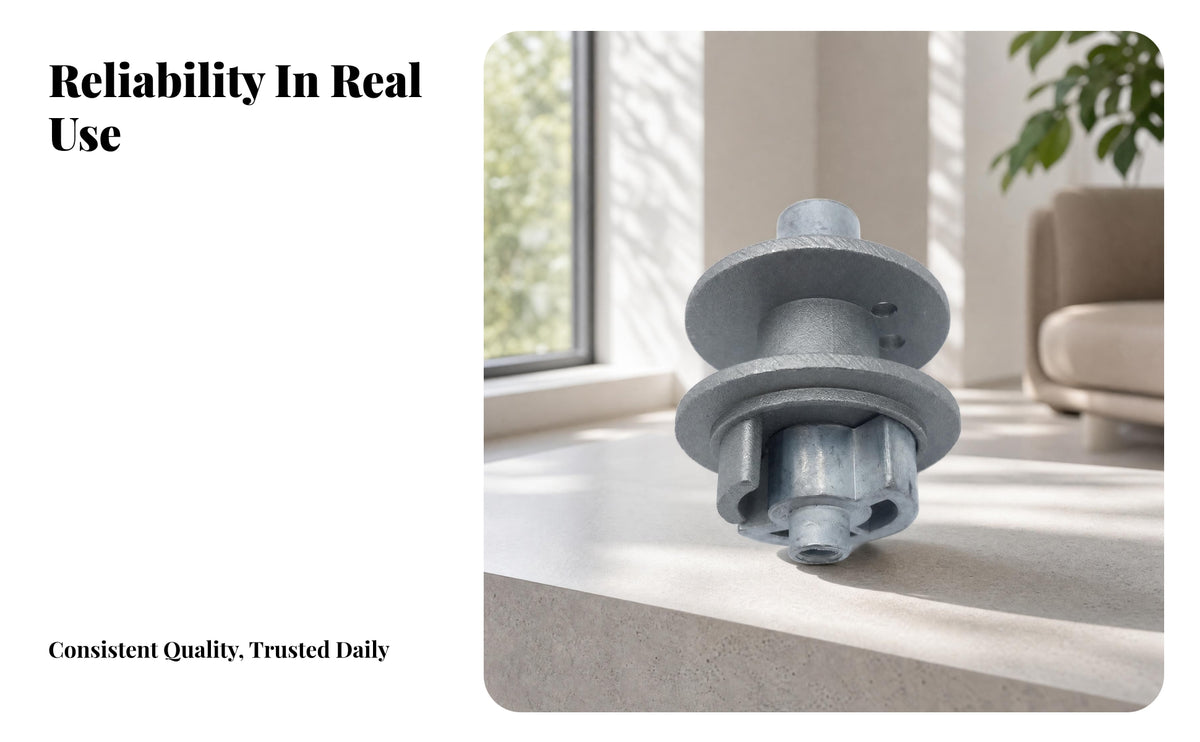 Zinc Alloy Roman Umbrella Connector Cylindrical Patio Umbrella Connector