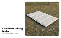 Thickened Camping Cart Base Pad Stitched Foldable Bottom Panel