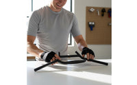 Road Drop Bar Handlebar Black Road Bike Handlebar Gravel Drop Bar for Cyclists