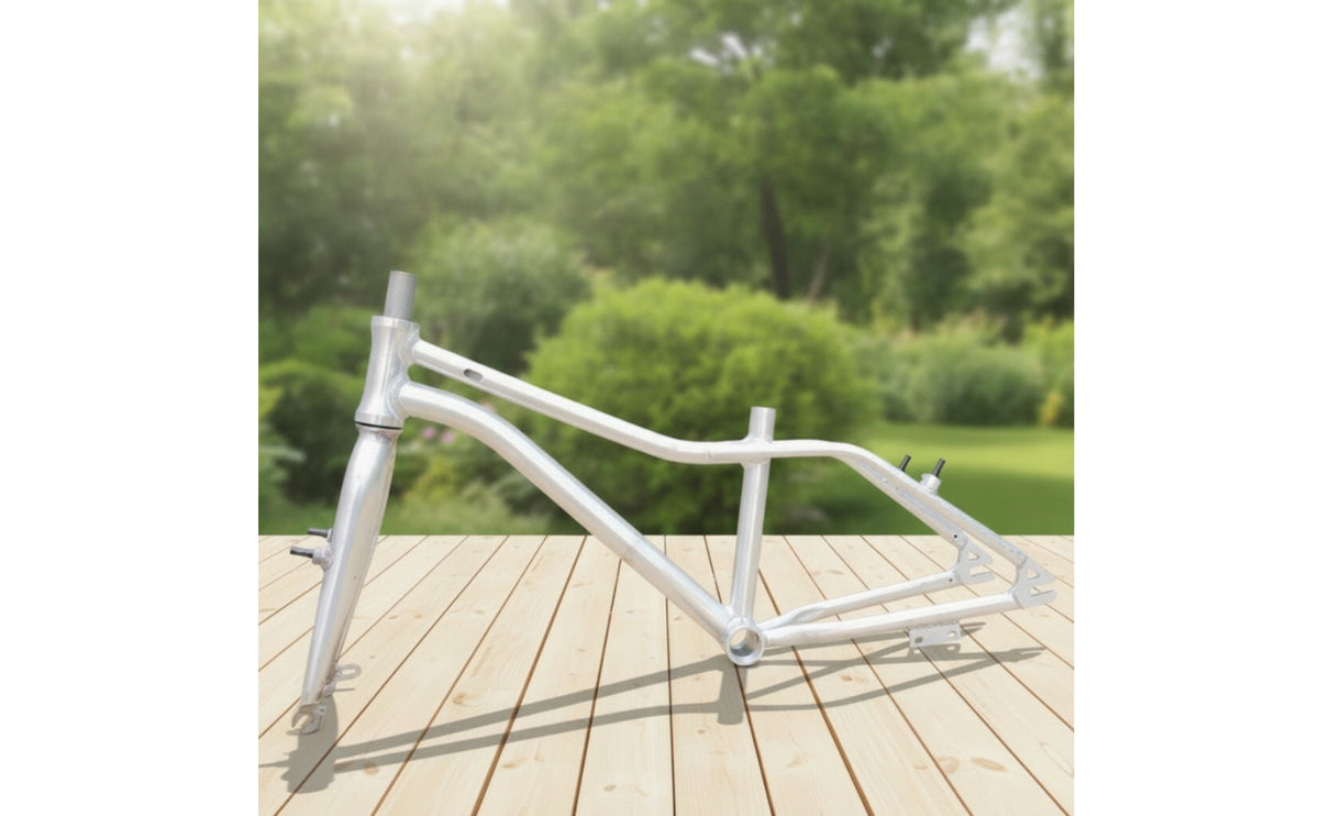 Lightweight Children's Bike Frame with Fork Non-Folding Kids' Bike Frame Set Long-Lasting Reliable