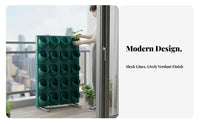 Multi-Tiered Rolling Plant Stand Indoor & Outdoor Use Flower Rack Large Capacity