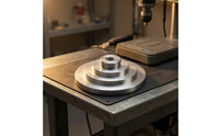 Stepped Belt Pulley Machined Stepped Pulley with Keyway Long-Lasting