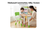With spine-supporting spine-supportingrest Height-Adjustable spine-supportingrest Chair Anti-Slip Feet Height-Adjustable kids' Stool Thickened Design children's Furniture Child-Safe Construction for Parents, Kindergarten, Home