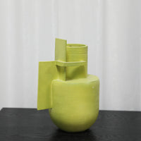 Wabi-Sabi Geometric Creative Vase for Home Decor, Resin, for Dried Flowers