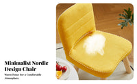 Comfortable Support Padded Floor Seat with Backrest Soft Cushion Small Stool Strong Load Bearing Low Chair Solid Wood Legs for Children, Beauticians, Living Room, Entryway, Bedroom, Study