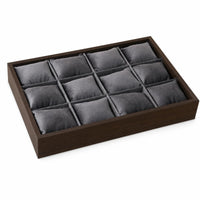 Watch Organizer with Pillows Protective Watch Display Tray Soft for Collectors