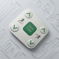 Controlinterface Key Film Sticker Quick Start Label Treadmills Button Film Square Shape Treadmills Accessory